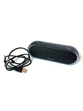 Sony SRS-XB20 Wireless Bluetooth Speaker Black Extra Bass White Light Portable